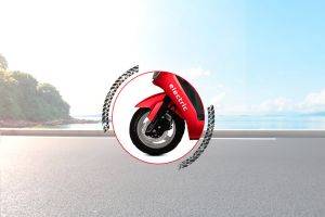 Front Tyre View of Rabbitor