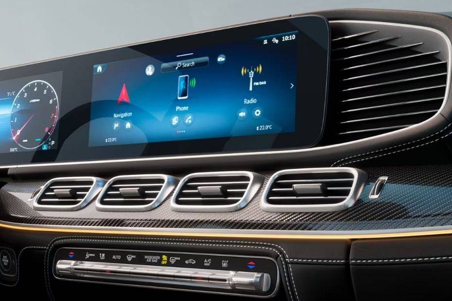 Infotainment System Main Menu Image of GLS