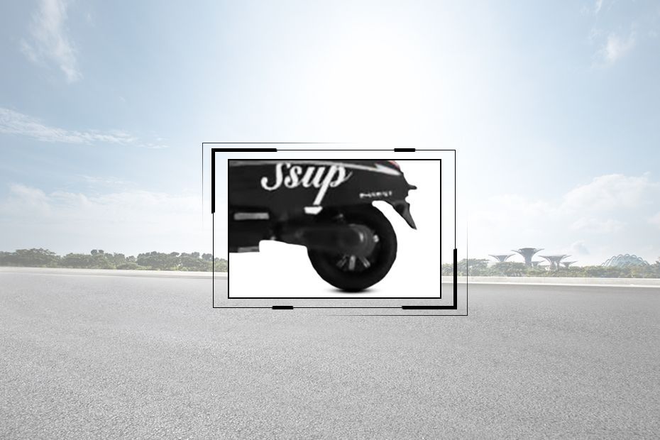 Rear Tyre View of SSUP