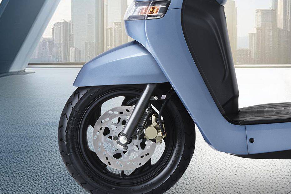 Front Mudguard & Suspension of iQube S