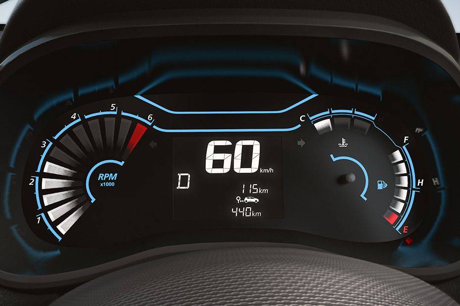 Instrumentation console on start-up Image of KWID