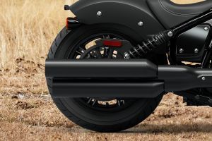 Exhaust View of Chief Dark Horse