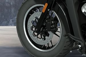 Front Brake View of Scout