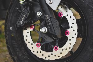 Front Brake View of Knight