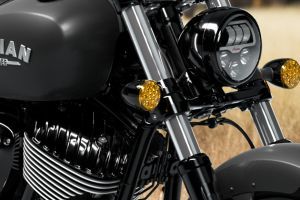 Front Indicator View of Chief Dark Horse