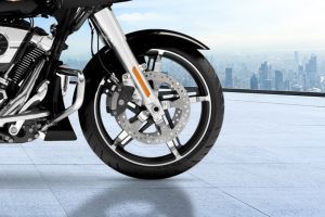 Front Tyre View of Road Glide