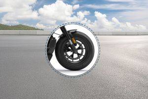 Front Tyre View of Sportster S