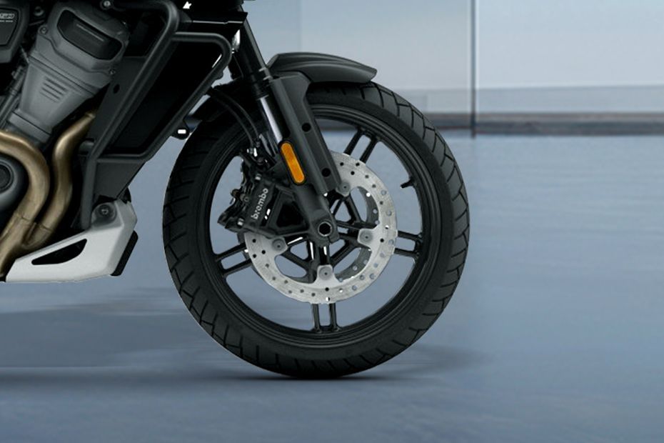 Front Tyre View of Pan America 1250