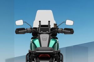 Handle Bar View of Pan America 1250