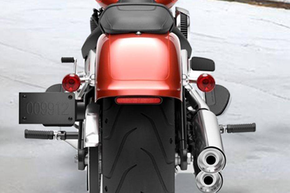 Rear Indicator View of Fat Boy 114