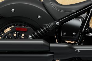 Rear Suspension View of Chief Dark Horse