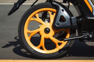 Rear Tyre View of RUV 350