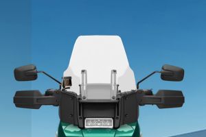 Windshield View of Pan America 1250