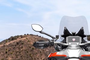 Back View Mirror of Multistrada V4