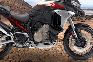 Engine of Multistrada V4
