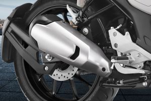 Exhaust View of FZ-FI Version 3.0