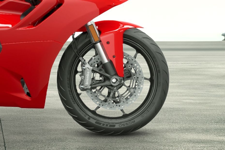 Front Brake View of SuperSport 950