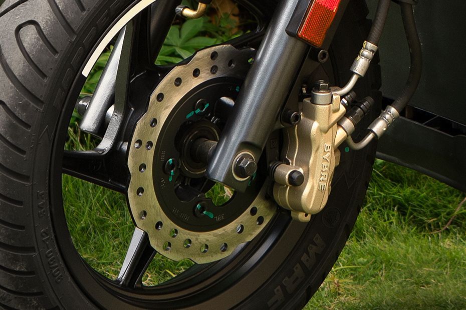 Front Brake View of 450X