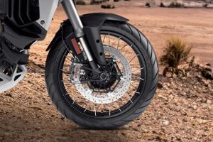 Front Brake View of Multistrada V4