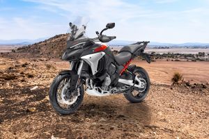 Rear Right View of Multistrada V4