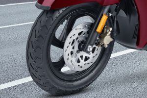 Front Tyre View of Jupiter 125