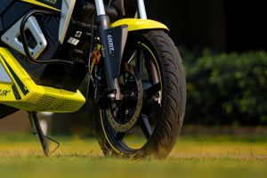 Front Tyre View of Rorr