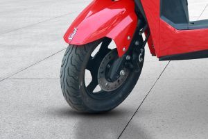 Front Tyre View of Smak