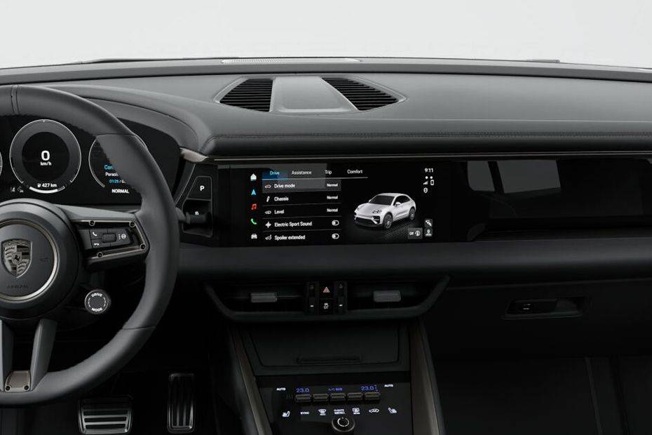 Infotainment System Main Menu Image of Macan EV