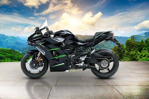 Left Side View of Ninja H2 SX