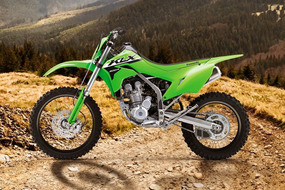 Left Side View of KLX 300R