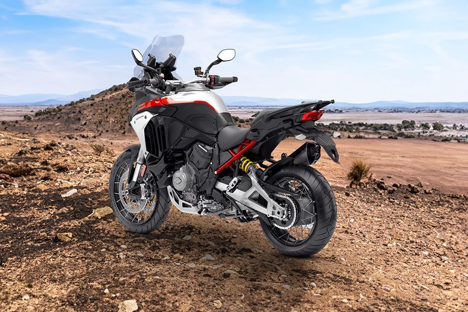 Front Right View of Multistrada V4