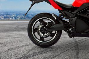 Rear Tyre View of Delta R3