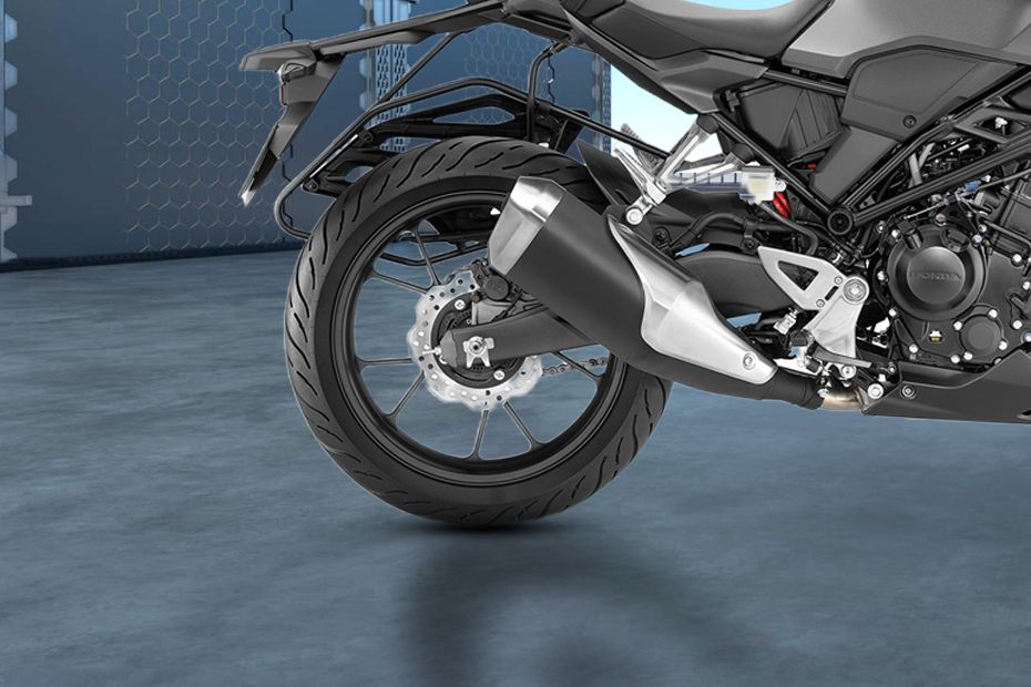 Rear Tyre View of CB300R