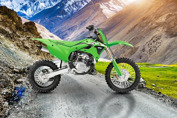 Right Side View of KX 85