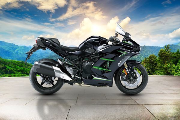 Right Side View of Ninja H2 SX