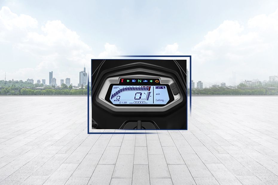 Speedometer of Glamour XTEC