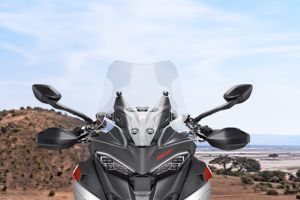 Windshield View of Multistrada V4