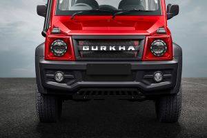 Wiper with full windshield Image of Gurkha