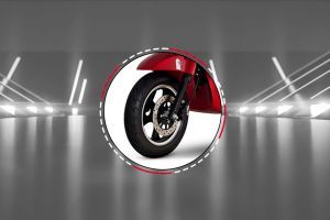 Front Tyre View of Flex