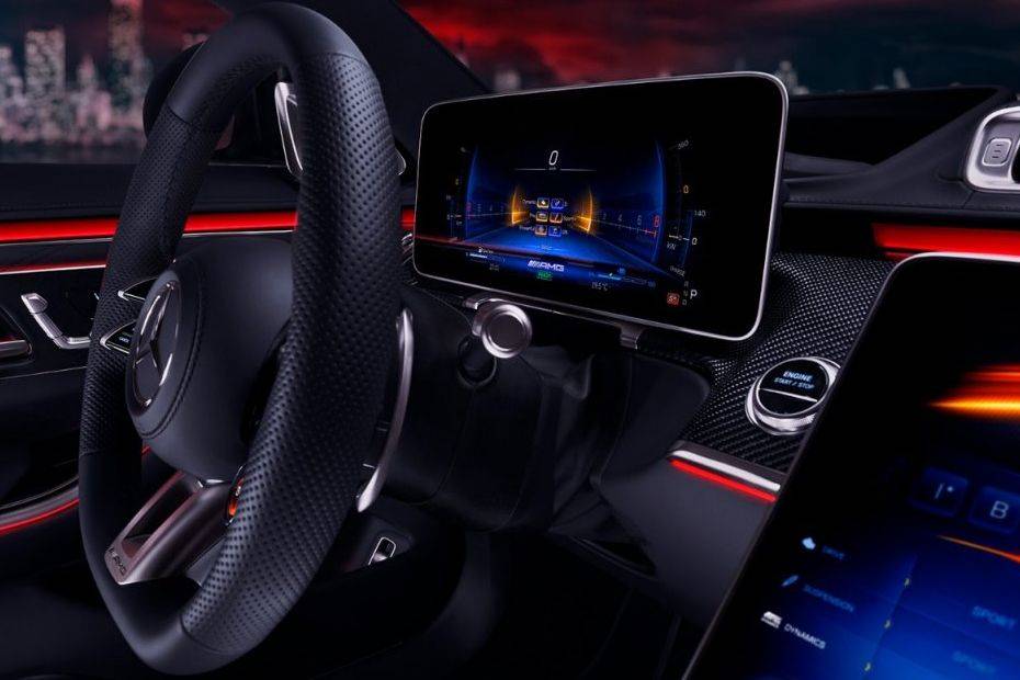 Infotainment System Main Menu Image of AMG S 63