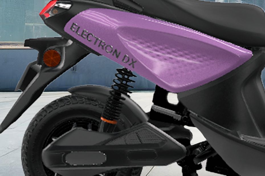 Rear Suspension View of Electron DX