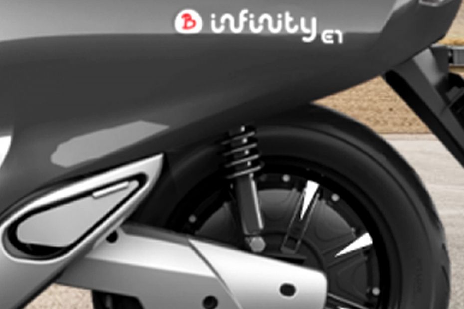 Rear Suspension View of Infinity E1+