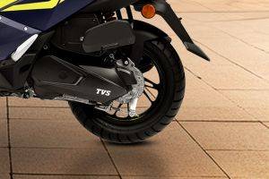 Rear Tyre View of NTORQ 125