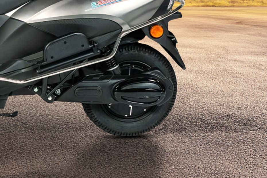 Rear Tyre View of E Scoot 504