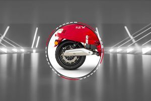 Rear Tyre View of Flex
