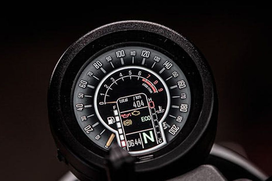 Speedometer of Cromwell 1200