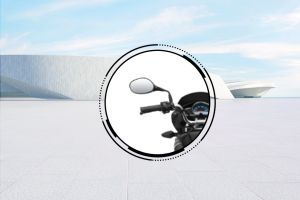 Back View Mirror of Super Splendor