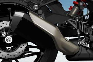 Exhaust View of Karizma XMR 250