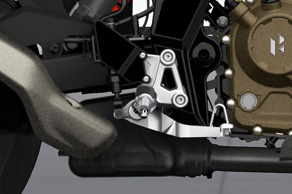 Foot Rest View of Xtreme 250R