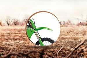 Front Mudguard & Suspension of KX 85